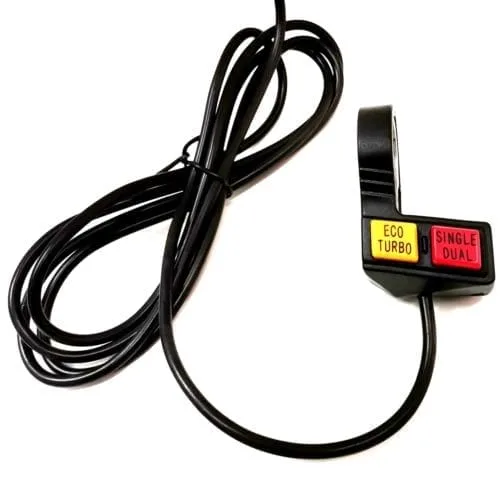 botón dual motor
