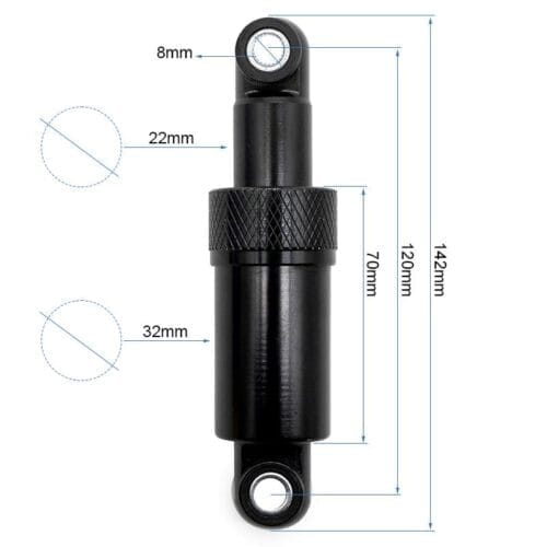 Amortiguador suspensión trasera SmartGyro K2 - 2uds - Imagen 2