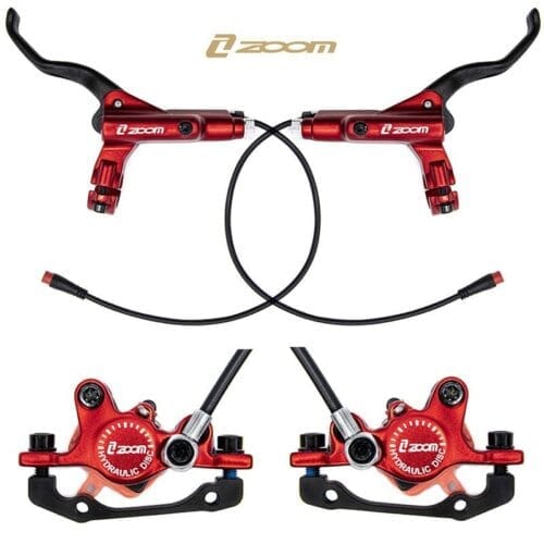 Frenos hidráulicos de disco Zoom para bicicleta